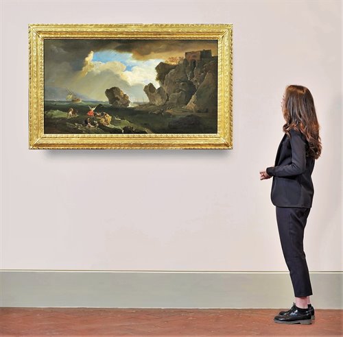 Naufragio sulla scogliera